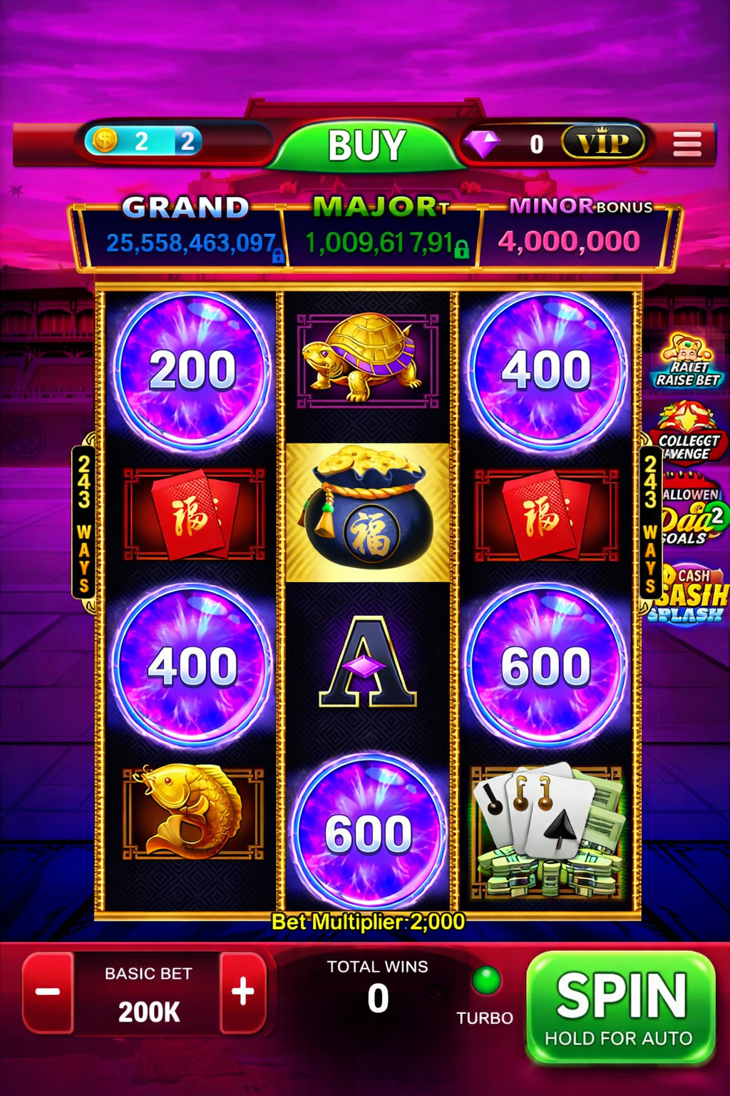 Arena Casino game